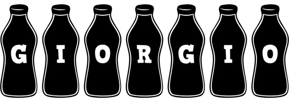 Giorgio bottle logo