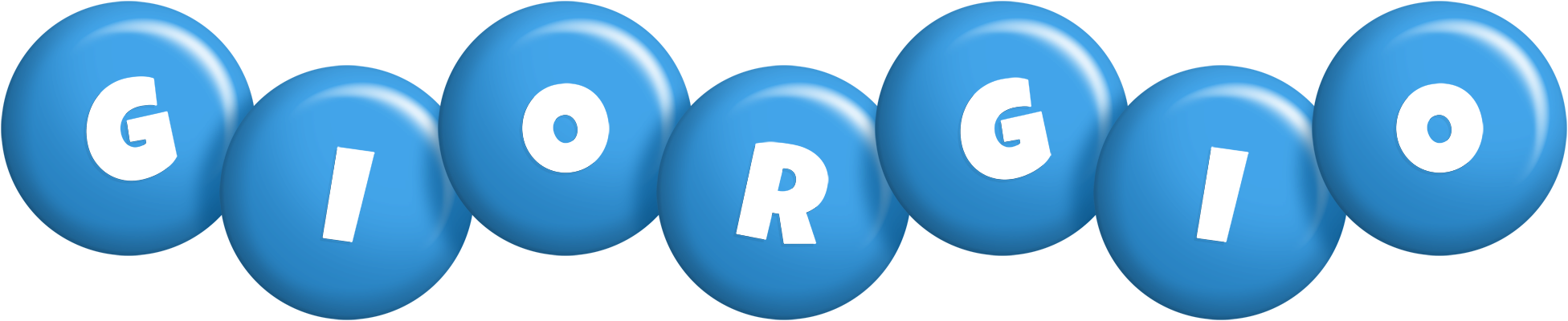 Giorgio candy-blue logo