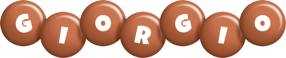 Giorgio candy-brown logo