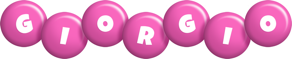 Giorgio candy-pink logo