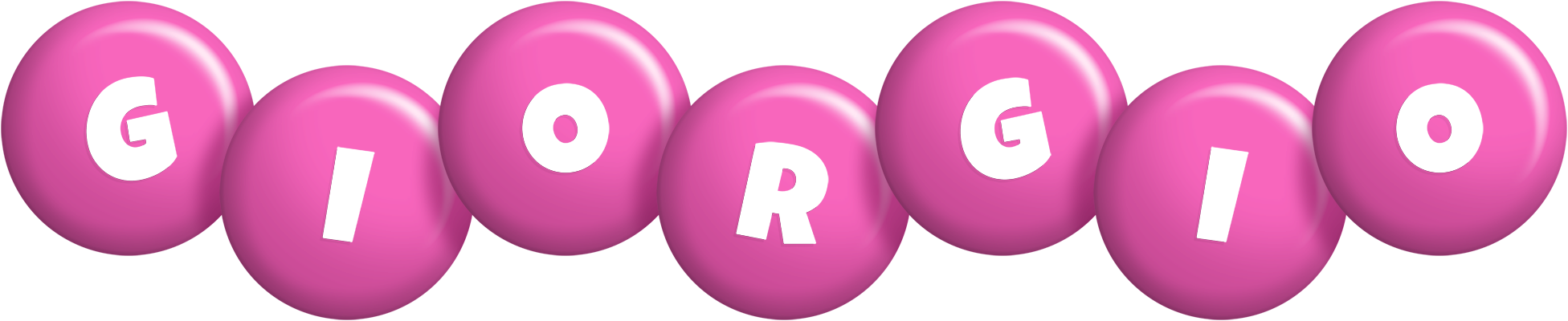 Giorgio candy-pink logo