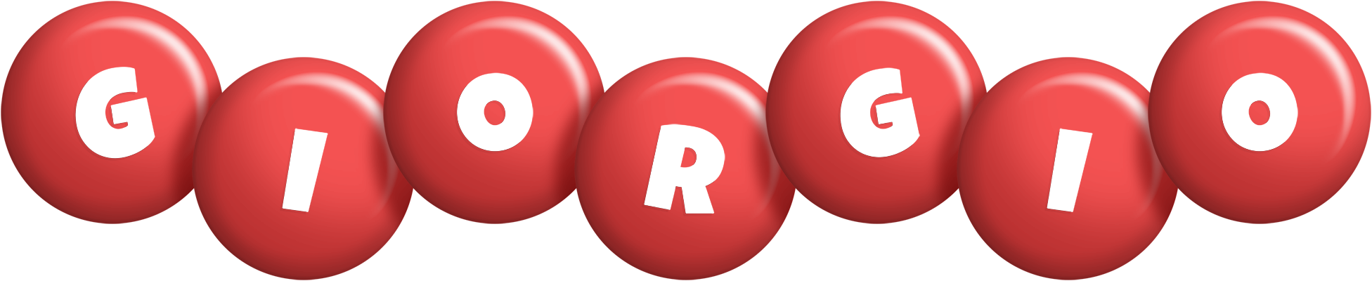 Giorgio candy-red logo