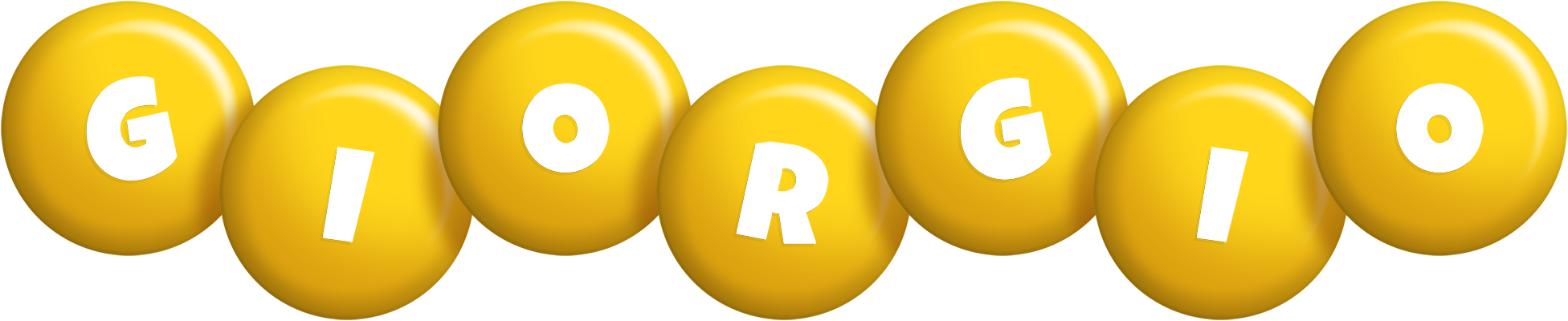 Giorgio candy-yellow logo