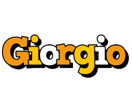 Giorgio cartoon logo