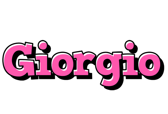 Giorgio girlish logo
