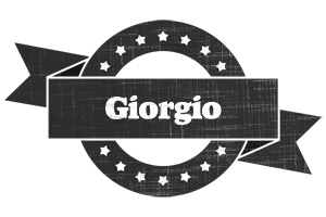 Giorgio grunge logo