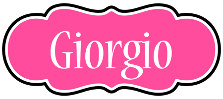 Giorgio invitation logo