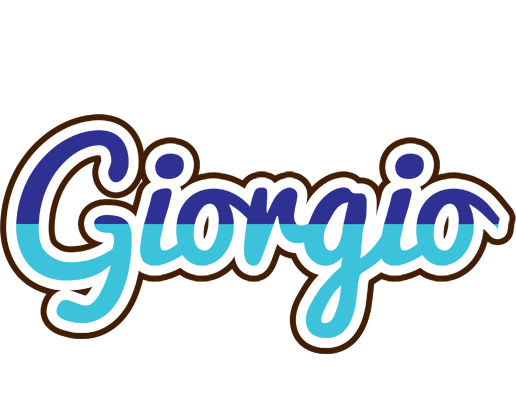Giorgio raining logo