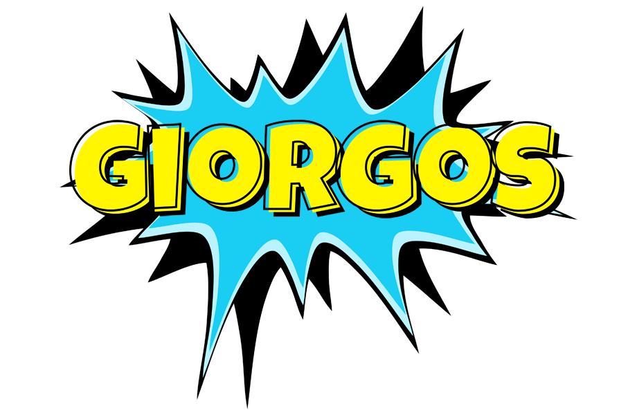 Giorgos amazing logo