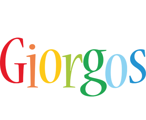 Giorgos birthday logo