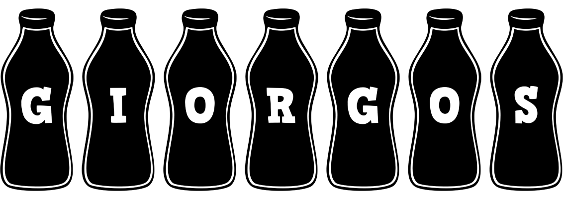 Giorgos bottle logo
