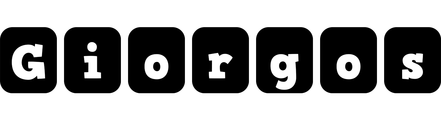 Giorgos box logo