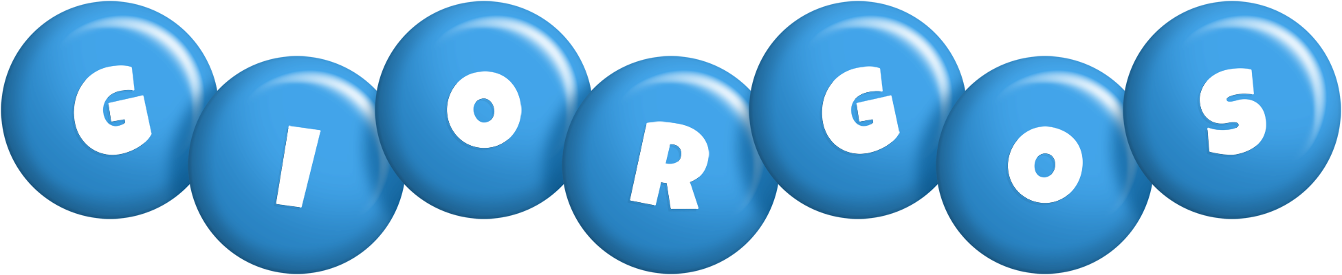 Giorgos candy-blue logo