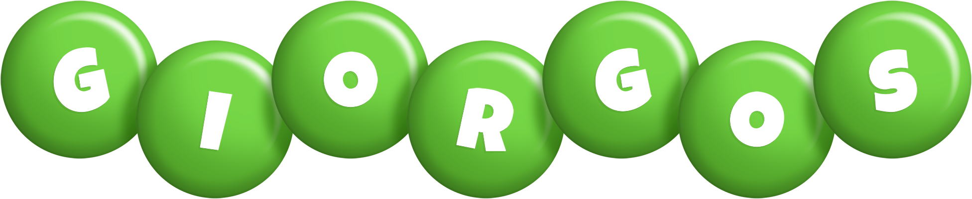 Giorgos candy-green logo