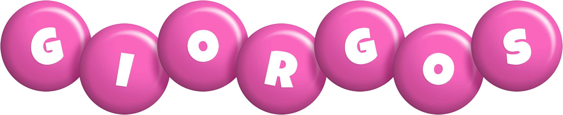 Giorgos candy-pink logo