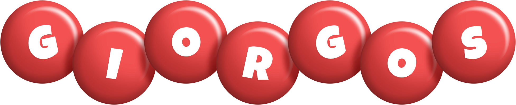Giorgos candy-red logo