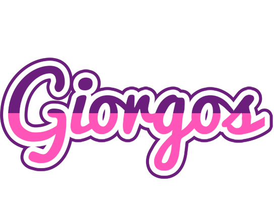 Giorgos cheerful logo