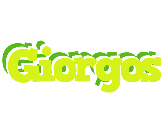 Giorgos citrus logo