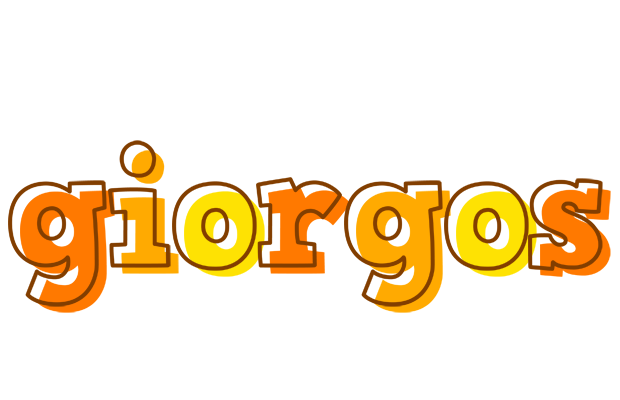 Giorgos desert logo