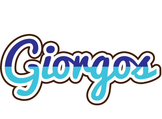 Giorgos raining logo