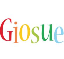 Giosue birthday logo