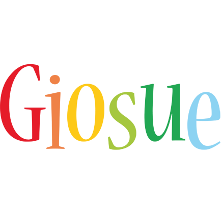 Giosue birthday logo