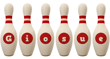 Giosue bowling-pin logo