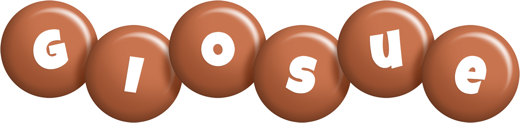 Giosue candy-brown logo