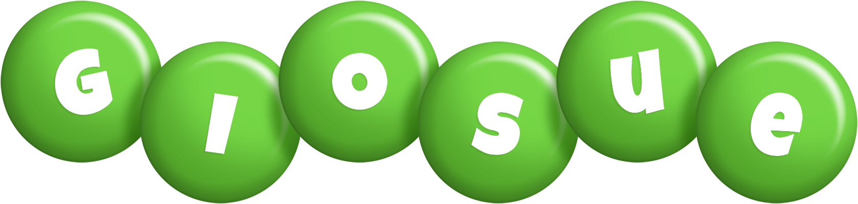Giosue candy-green logo
