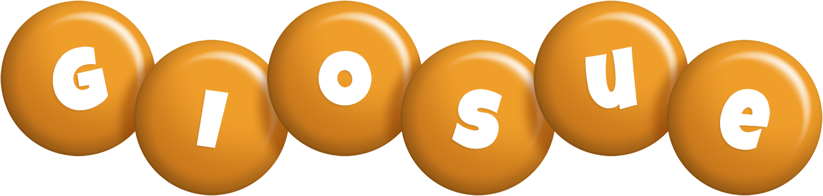 Giosue candy-orange logo