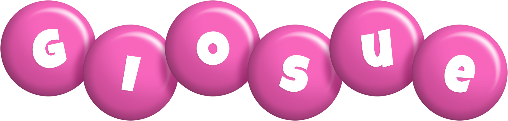 Giosue candy-pink logo