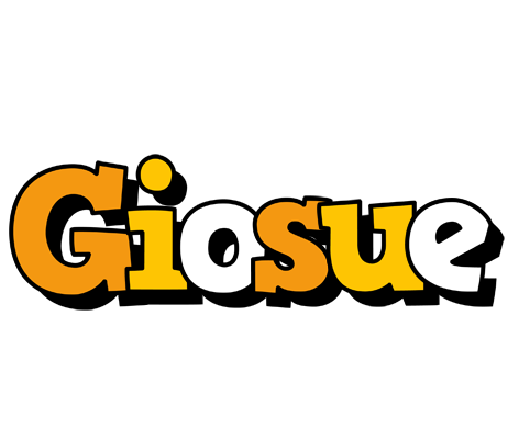 Giosue cartoon logo
