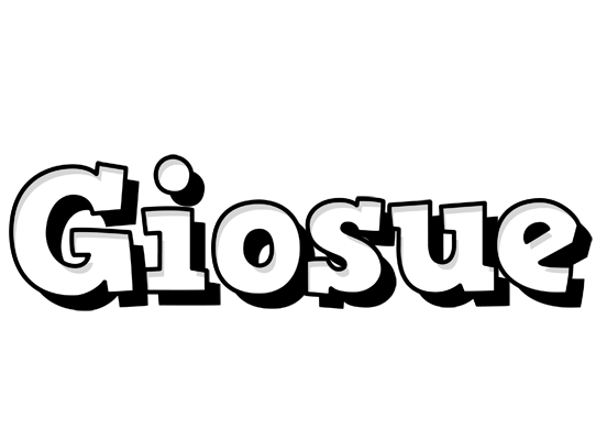 Giosue snowing logo