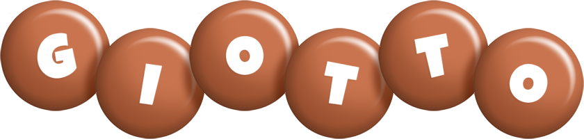 Giotto candy-brown logo