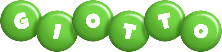 Giotto candy-green logo