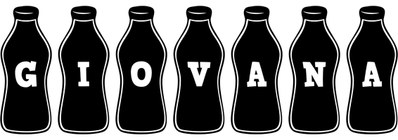 Giovana bottle logo