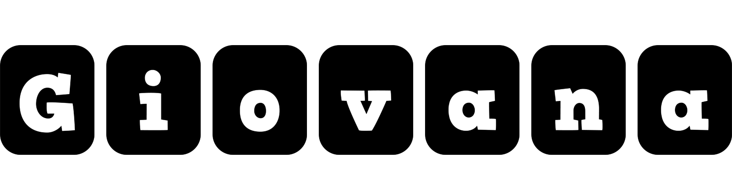 Giovana box logo