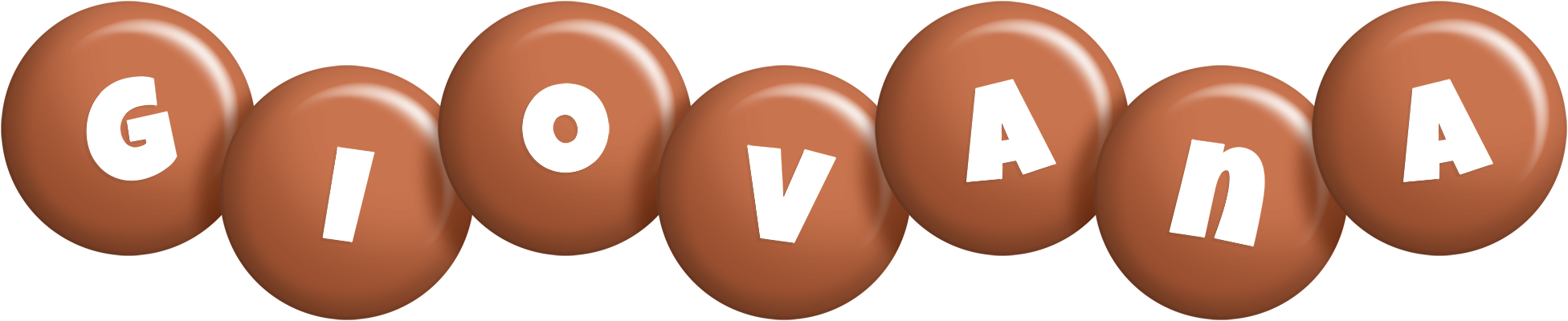 Giovana candy-brown logo