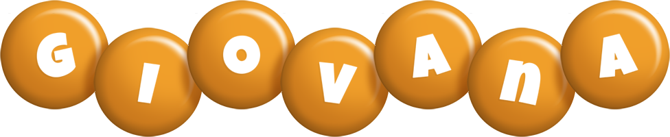 Giovana candy-orange logo