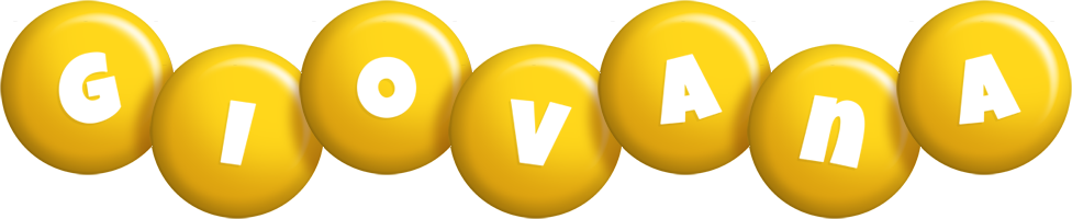 Giovana candy-yellow logo