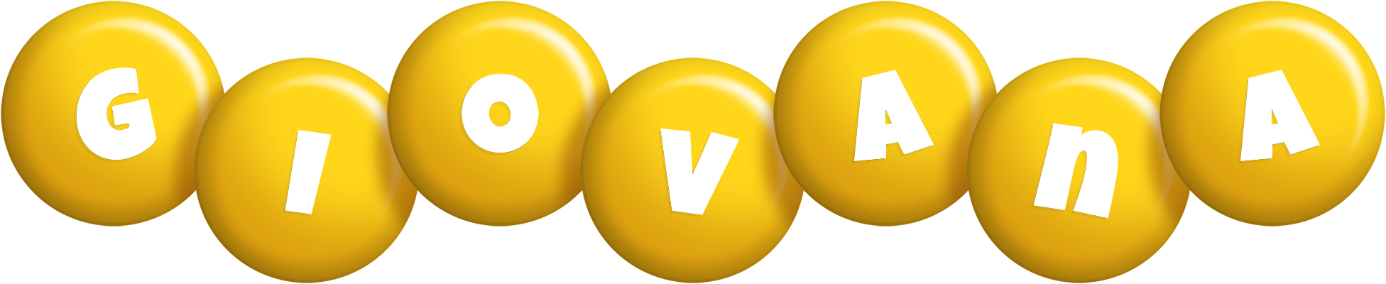 Giovana candy-yellow logo