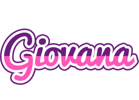 Giovana cheerful logo