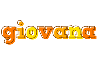 Giovana desert logo