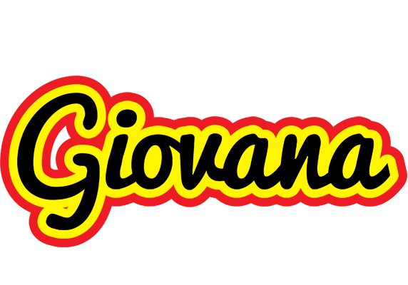 Giovana flaming logo