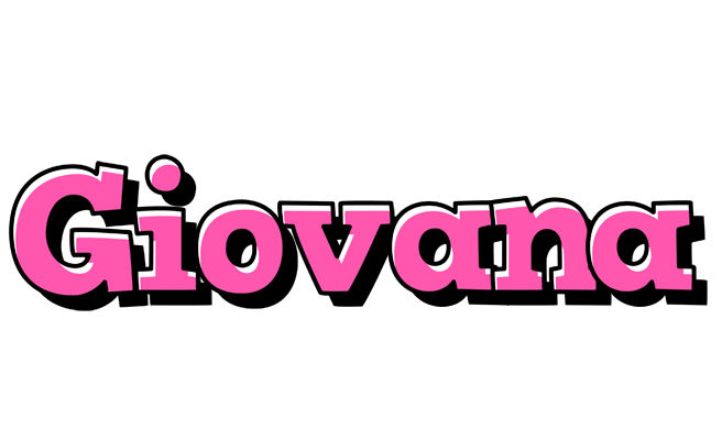 Giovana girlish logo