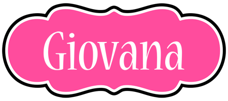 Giovana invitation logo