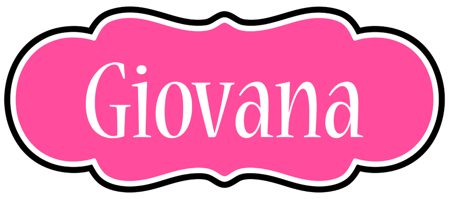 Giovana invitation logo