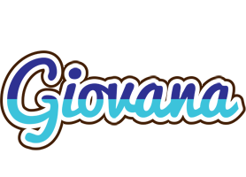 Giovana raining logo