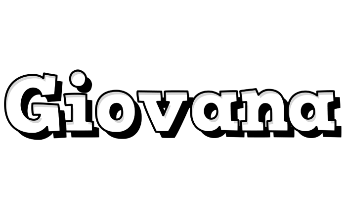 Giovana snowing logo