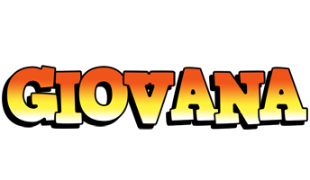 Giovana sunset logo